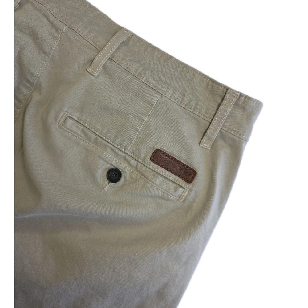 AG Adriano‎ Goldschmied Shorts Mens 36R Wanderer Slim Stretch Chino BEIGE